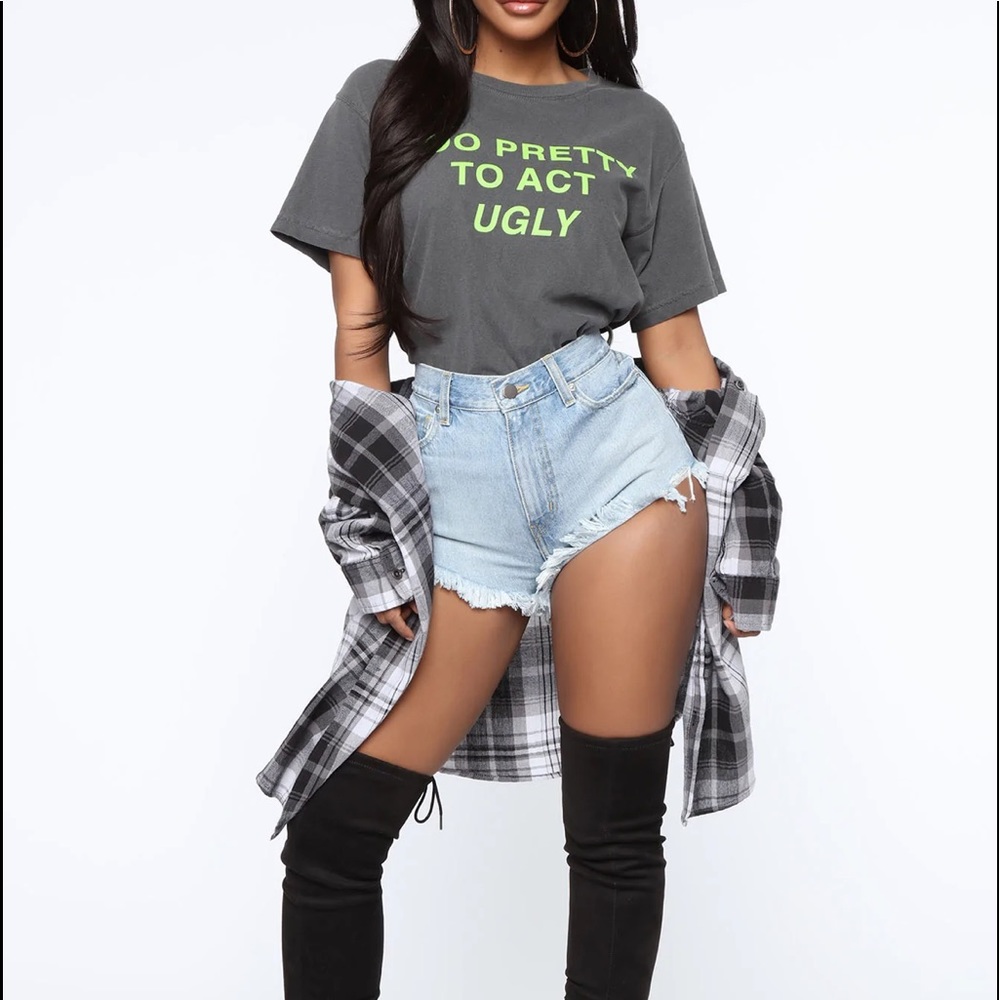 Fashion Nova Denim Shorts